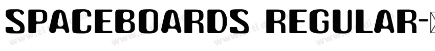 SpaceBoards Regular字体转换